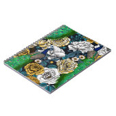 Friedhöfe im Rose-Garten 3 Notizblock (Linke Seite)