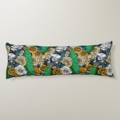 Friedhöfe im Rose-Garten 3 Seitenschläferkissen (Rückseite)