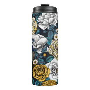 Friedhöfe im Rose-Garten 3 Thermosbecher