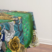 Friedhöfe im Rose-Garten 3 Tischdecke (Beispiel)