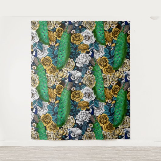 Friedhöfe im Rose-Garten 3 Wandteppich (Vorderseite)