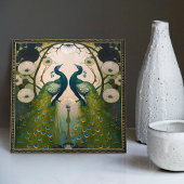 Friedhöfe Klimt Grüne Mauer Dekoration Jugendstil Fliese