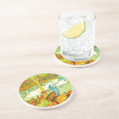 Friedhöfe und Schwäne Untersetzer (Seite)