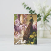 Friedhöfe und Tauben Postkarte (Stehend Vorderseite)