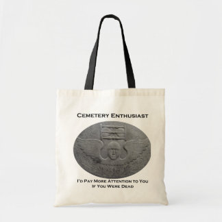 Friedhofs-Enthusiast-Taschen-Tasche Tragetasche