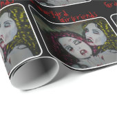 "Friedhofs-Freundinnen" auf glattem Packpapier (Rolleneckpunkt)