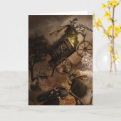 Friedhofs-Grüße Karte (Gelbe Blume)