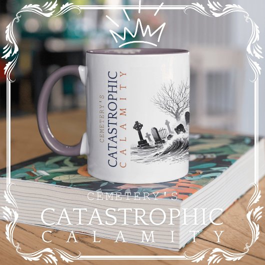 Friedhofs katastrophale Katastrophe Kaffeetasse