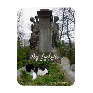 Friedhofs-Katze (Pere Lachaise) Magnet