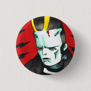 Friedhofs-König Button