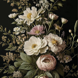 Friedhofsblumen Seidenpapier
