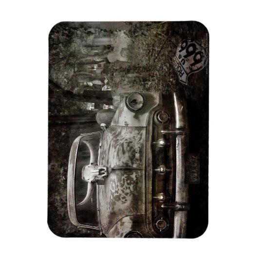 Friedhofsgetümmel Magnet (Vertikal)