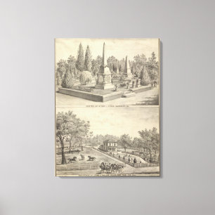 Friedhofslos Sacto, Res-Waldland Leinwanddruck