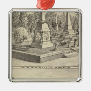 Friedhofslos Sacto, Res-Waldland Silbernes Ornament