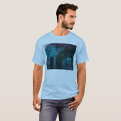 Friedhofsplanetarium bedecken Kunst-Shirt T-Shirt (Vorne ganz)
