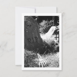 Friedhofszene Einladung