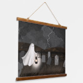 Friedhofverschiebung Wandteppich Mit Holzrahmen (Gewinkelt)