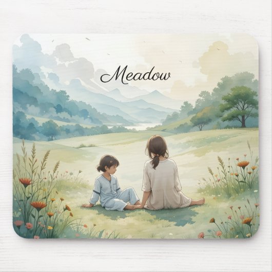 Friedlich Afternoon Mousepad (Vorne)