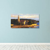 Friedlich am Meer Leinwanddruck (Insitu (Holzboden))