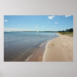 Friedlich an der Big Traverse Poster