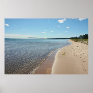 Friedlich an der Big Traverse Poster