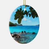 Friedlich Beach St Thomas Keramikornament (Rechts)