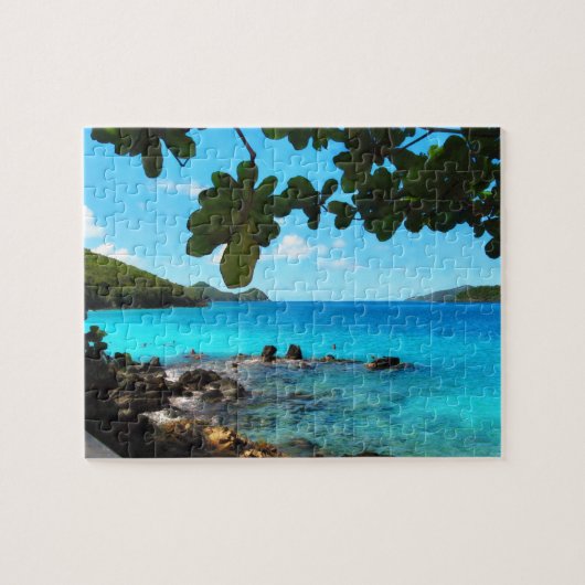 Friedlich Beach St Thomas Puzzle (Horizontal)