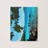 Friedlich Beach St Thomas Puzzle (Vertikal)