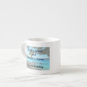 Friedlich Beach St. Thomas Wedding Produkte Espressotasse