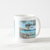 Friedlich Beach St. Thomas Wedding Produkte Kaffeetasse (VorderseiteRechts)