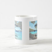 Friedlich Beach St. Thomas Wedding Produkte Kaffeetasse (Mittel)