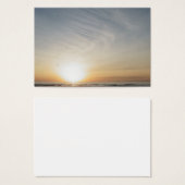 Friedlich Beach Sunrise Celebration Fügen Sie Ihre (Vorne & Hinten)