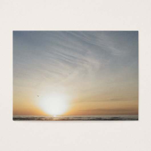 Friedlich Beach Sunrise Celebration Fügen Sie Ihre (Vorderseite)