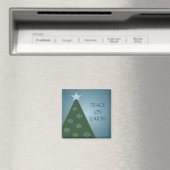 Friedlich Blue Christmas Tree Magnet (In Situ (Geschirrspüler))