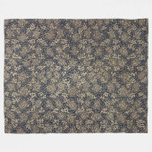 Friedlich Blue & Cream Batik Fleece Blanket (Vorderseite (Horizontal))