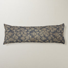 Friedlich Blue & Cream Batik Kissen