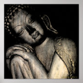 Friedlich Buddha Poster (Vorne)
