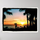 Friedlich Cabo Sunset Poster (Vorne)