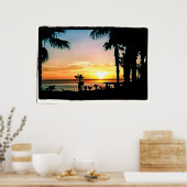Friedlich Cabo Sunset Poster (Küche)