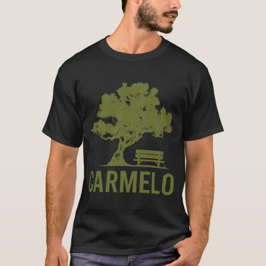 Friedlich Day - Carmelo Name T-Shirt (Vorderseite)