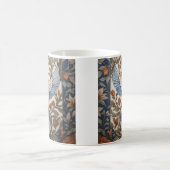 Friedlich Dove William Morris Inspirierte floral Kaffeetasse (Mittel)