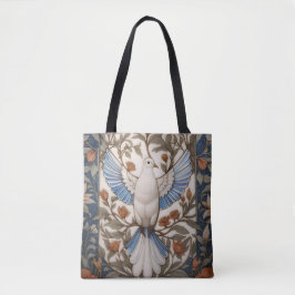 Friedlich Dove William Morris Inspirierte floral Tasche