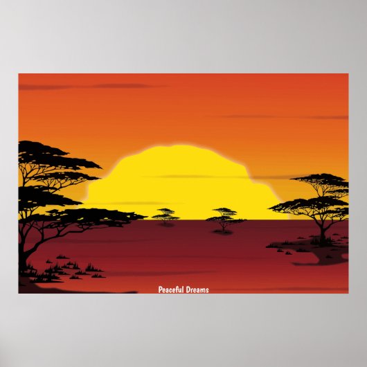 Friedlich Dream Poster (Vorne)