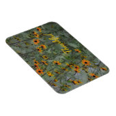 Friedlich floral Dankbar Magnet (Rechte Seite)