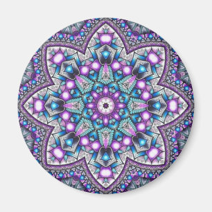 Friedlich Garden Kaleidoscope Mandala Magnet