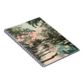 Friedlich Garden Path Livio Pond Notizblock (Rechte Seite)