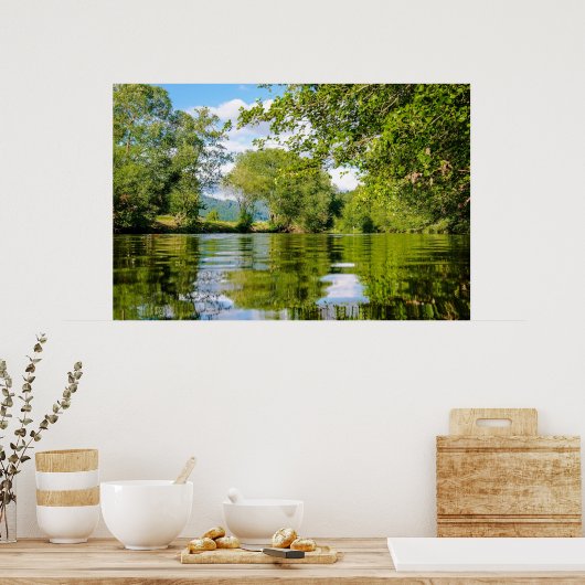 Friedlich Haven Poster (Küche)