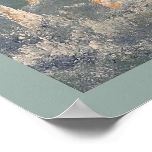 Friedlich Journey Poster (Ecke)