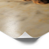 Friedlich Kitty Fotodruck (Ecke)