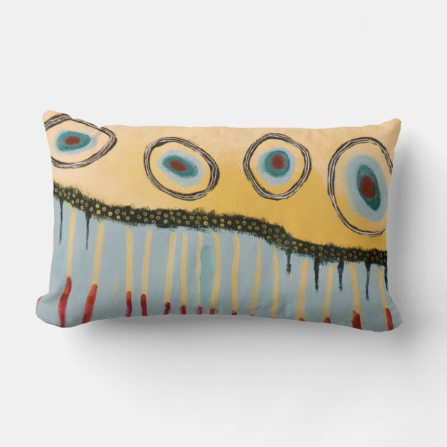 Friedlich koexistieren lumbales Kissen (Vorderseite)